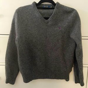 Polo Ralph Lauren Wool Gray Sweater